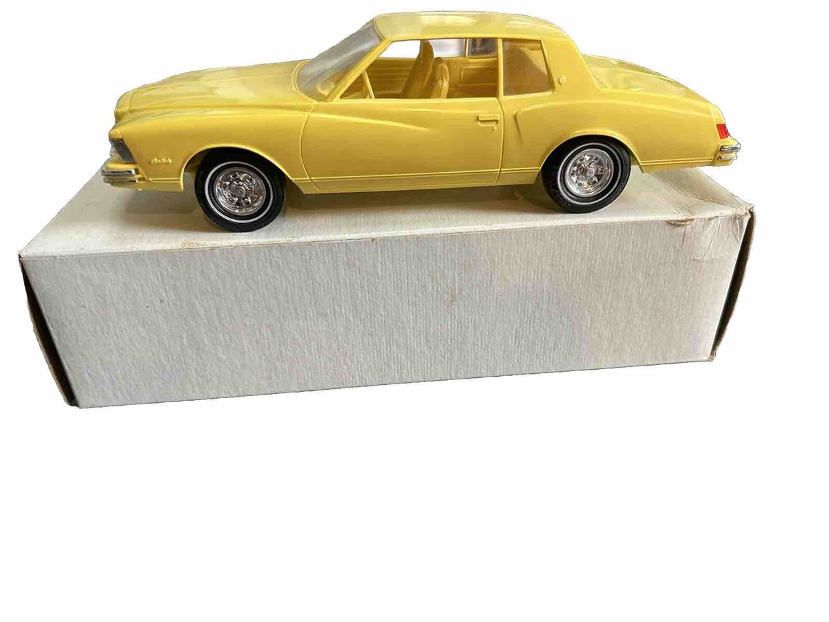 1979 Chevy Monte Carlo Dealer Promo MPC 1:25 Scale *RARE YELLOW