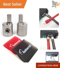 Power/Ground Amp Input Wire Gauge Reducer Pair 1/0 to 4 Gauge Heat Shrink