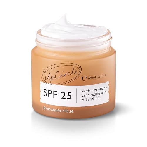 UpCircle SPF 25 Mineral Sunscreen 60ml -Reef-Safe,Non-Nano Zinc Oxide and