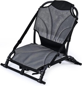 Folding Kayak Seat w/ Back Support Breathable Travel for Inflatable Kayak USA