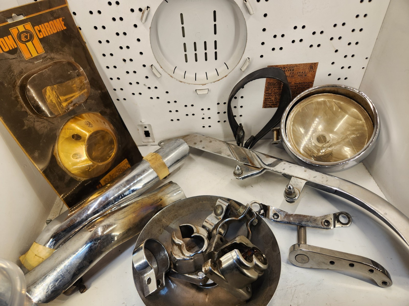 Vintage Harley Davidson Misc Parts Lot