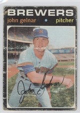 1971 Topps John Gelnar #604 0a1