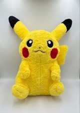 Pokemon Center Official Big Fluffy Plush Stuffed Toy Pokemon Pikachu