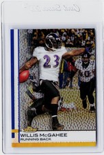 2009 FINEST PIGSKIN REFRACTOR #2 - WILLIS MCGAHEE