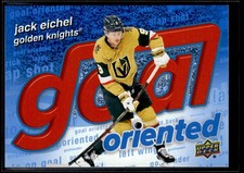 2025-26 Upper Deck Series 1 Goal Oriented Speckle #GO-14 Jack Eichel