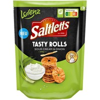Saltletts Tasty Rolls Sour Cream & Onion Style Chips 130,0 G