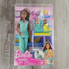 Barbie Baby Doctor Set You Can Be Anything Dr Nurse Pediatrician New in Package