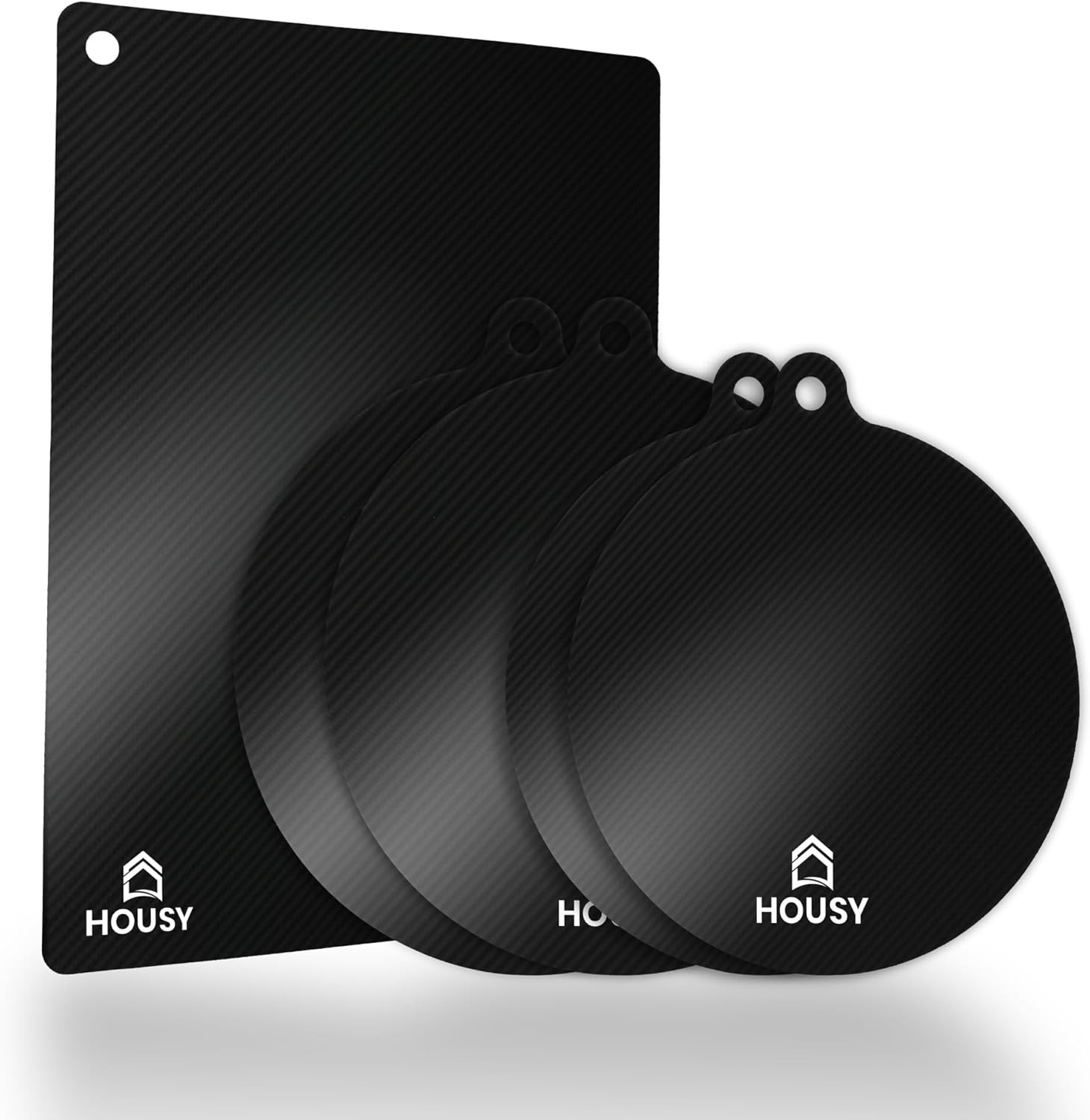 Set Protezione Piano Induzione in Fibra di Vetro e Silicone Antigraffio