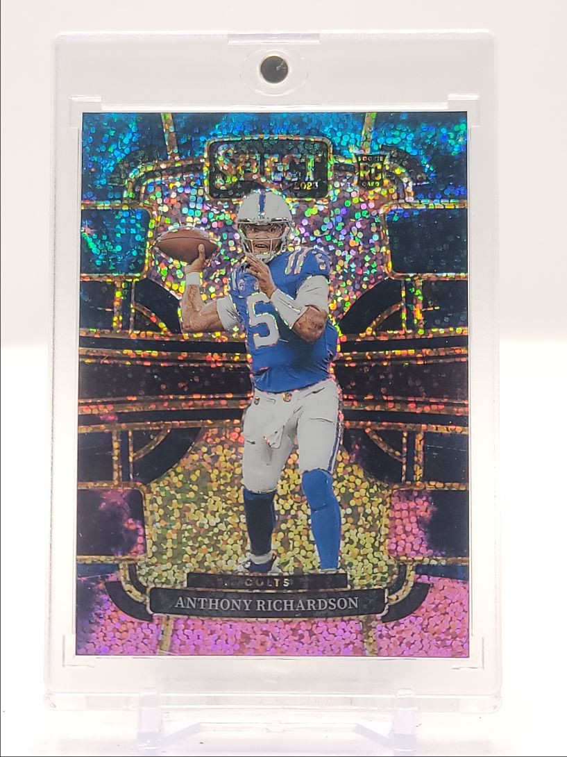 ANTHONY RICHARDSON 2023 SELECT CONCOURSE ROOKIE COSMIC SP COLTS RC Q4408