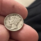 1941 Silver Mercury Dime
