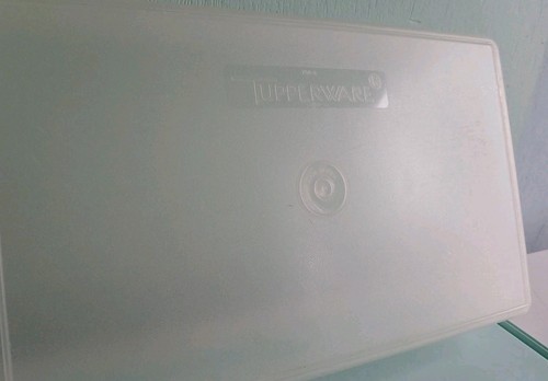 Vintage Tupperware Organizer rectangle container 11"X 2" 795-6 - Picture 4 of 7