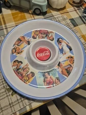 Original Coca-Cola Chip and Dip Serving Tray