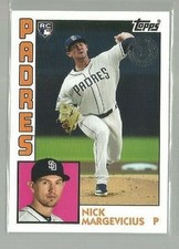 2019 Topps Update '84 Topps #8417 Nick Margevicius (ref 76233)