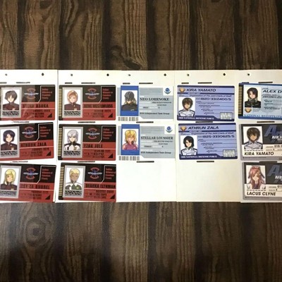 Mobile Suit Gundam Seed Destiny Id Card 2 | eBay
