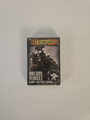 Necromunda ORLOCK VEHICLE Gang Tactic Cards NEW In Shrink!
