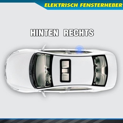 FENSTERHEBER ELEKTRISCH HINTEN RECHT FÜR BMW E90 E91 SERIE 3 04-12 DHL