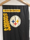 Vintage Pittsburgh Steelers Banner Valance Curtain 85x15 NFL Made USA Decor — photo 4