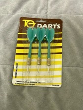 TG Darts Set Of 3 Green NIB Trans Global Sports Steel Tip