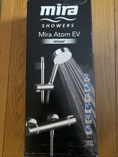 MIRA Atom EV Chrome Effect Thermostatic Bar Mixer Shower