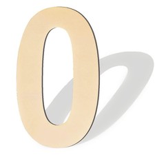 17 inch Large Wooden Numbers Wood Number Blank Wooden Number Wooden Sign Boar...