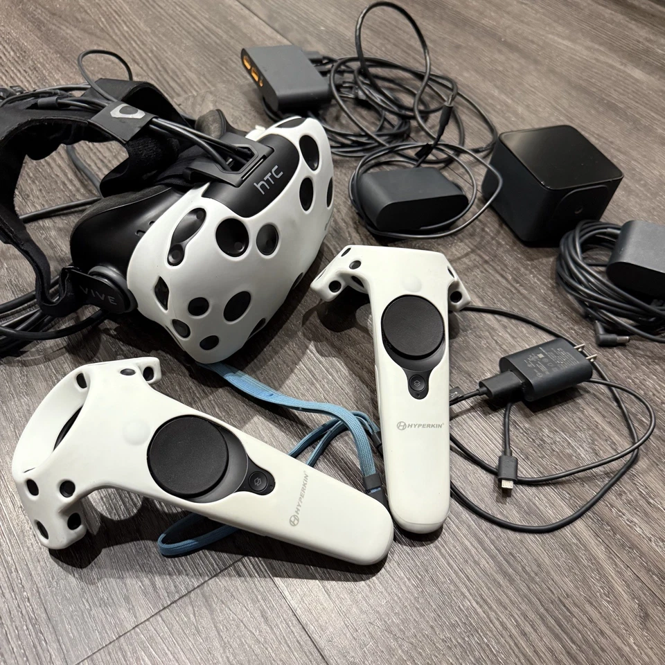 Kit de auriculares HTC Vive VR sistema conjunto de realidad virtual Foto 2 de 4