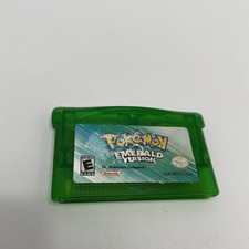 Pokemon Emerald Version Nintendo GameBoy Advance GBA Authentic New Battery VG
