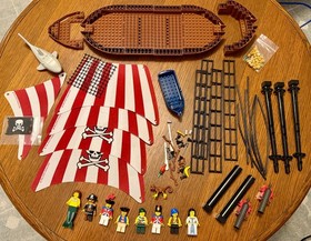 LEGO Pirates Brickbeard's Bounty 6243 Complete With Figures NO Box, NO Manuals