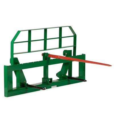 Titan Attachments 60'' Pro Series Global Euro Extra Wide Hay Frame, 32'' C2 Spear