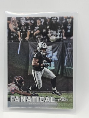 2025 Topps Chrome Ashton Jeanty Fanatical FF-1 RC Las Vegas
