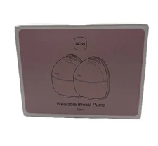 NCVI Breast Pump Hands Free 8131, Wearable Breastfeeding Pump with 4 Modes 