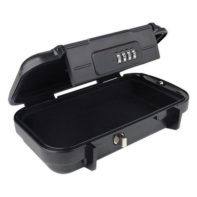 Secure Code Lock Box für Reisen Leichter Koffer für Wertsachen in jeder Tasche