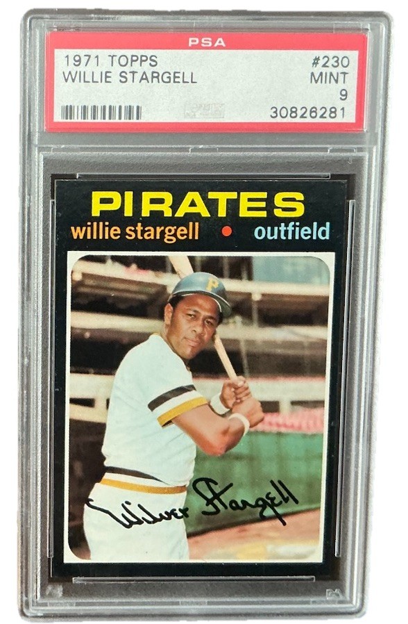 1971 Topps PSA 9 MINT Willie Stargell #230 HOF Pittsburgh Pirates