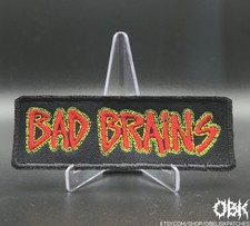 Bad Brains Patch High Quality Embroidered Canvas