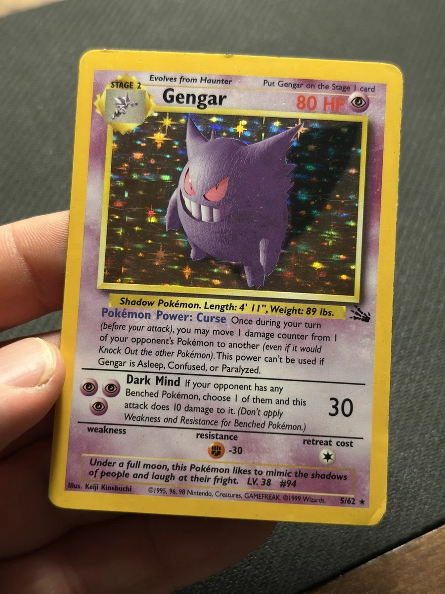 Gengar Pokémon TCG Legendary Collection Individual Collectible