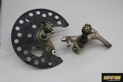 06-25 YAMAHA RAPTOR 700 FRONT STEERING SPINDLES KNUCKLE SET PAIR