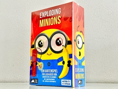   NEU! EXPLODING MINIONS   Kartenspiel/Gesellschaftsspiel (Exploding Kittens)  
