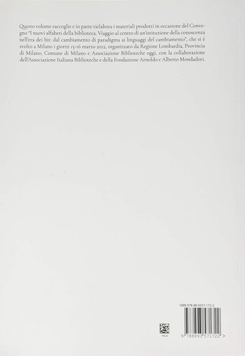 Massimo Belotti Nuovi alfabeti della biblioteca. Viaggio al centro d (Paperback) - Picture 2 of 2