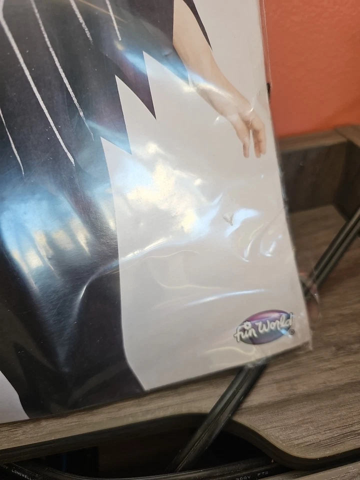 Новый нераспакованный женский пончо один размер паутина костюм для Хэллоуина веселый мир серебристый блеск - Изображение 4 из 4