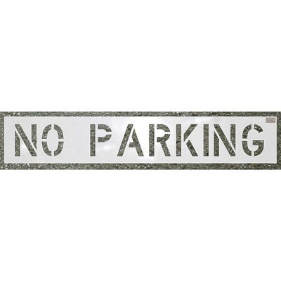 C.H. HANSON 70001 Stencil,No Parking,12 x 54 In. 36A388