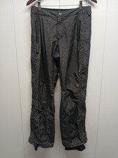 Mountain Hardware Snow Pants Womens Sz S Conduit Black Nylon Ski 30x30