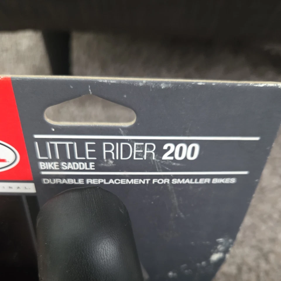 Bicicleta Preta Sela de Bicicleta Bell Little Rider 200 Lugares Infantil BMX MTB - Imagem 2 de 4