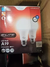Euri Lighting 12W 5000K A19 E26 (24 CT) Dimmable LED Light Bulbs