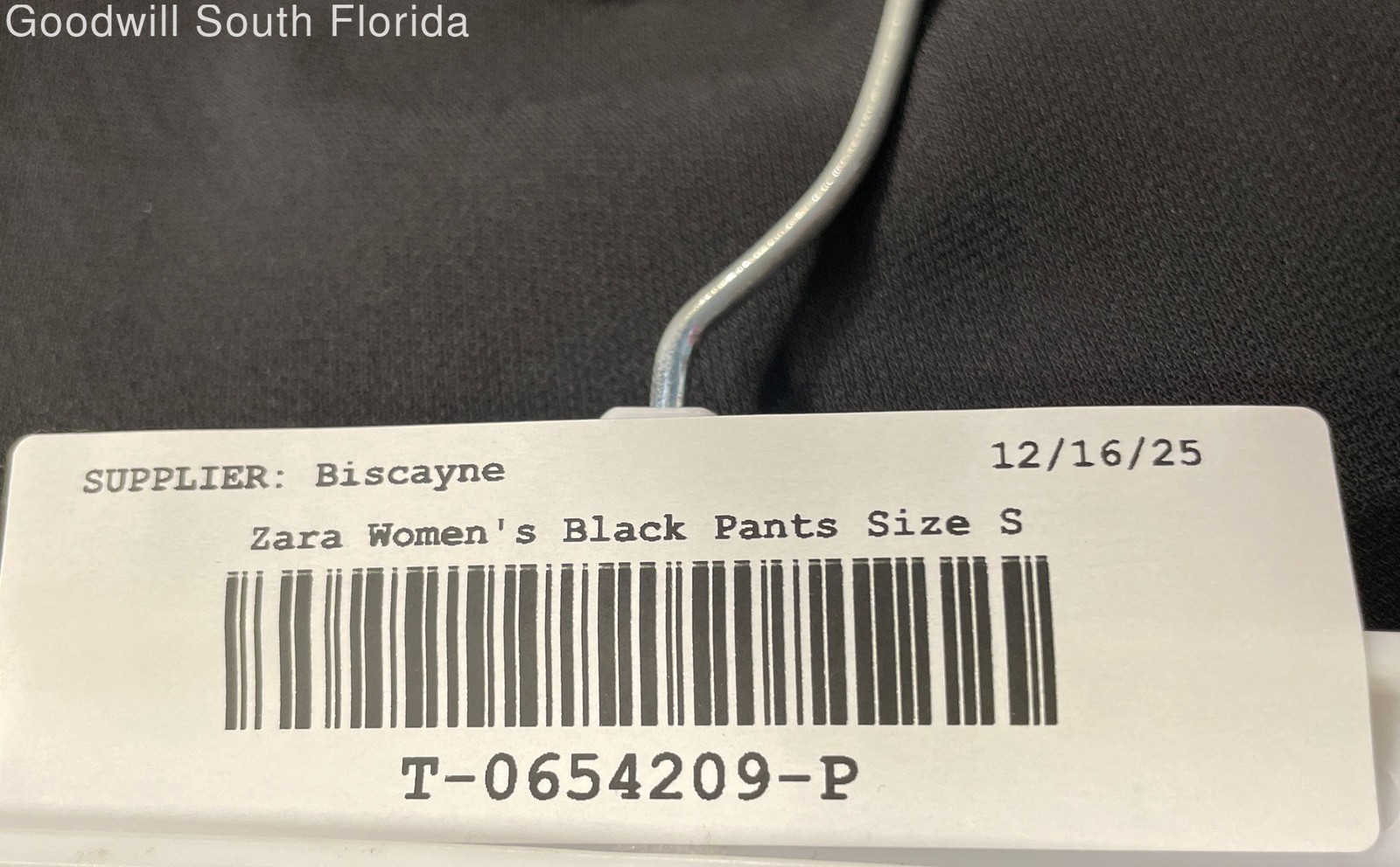 Zara Basic Womens Black Flat Front Pockets Drawst… - image 5