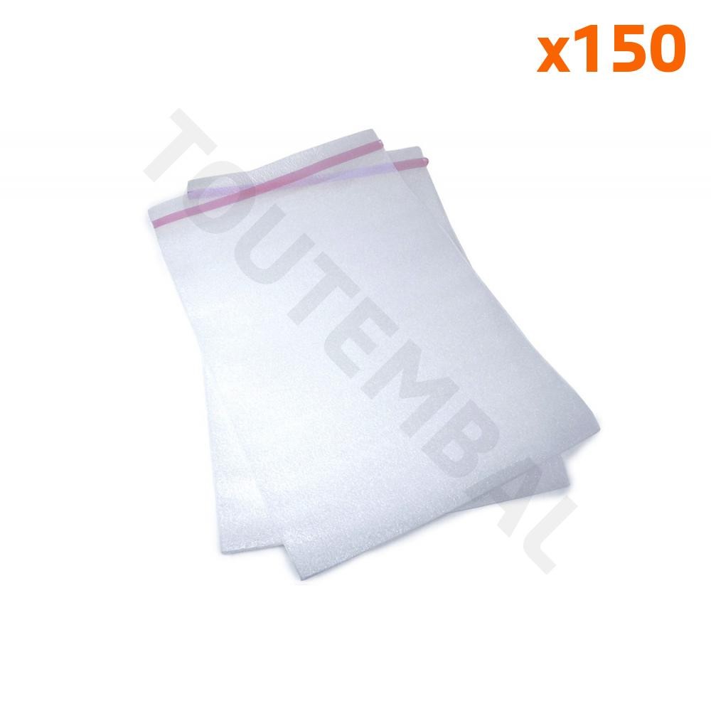 Sachet mousse adhésif antirayure 300x400 mm pour expédition de tableaux et écrans plats