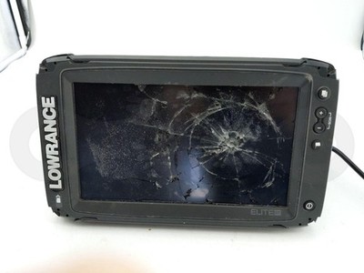 LOWRANCE ELITE 9TI BOAT CHARTPLOTTER SONAR DISPLAY HEAD UNIT SCREEN FISHFINDER