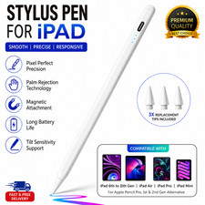 Stylus Pen for iPad 11th 10th 9th Gen Air M3 M2 Pro Mini A17 Alternative