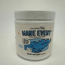 Legendairy Milk Mane Event Hair Skin Nails Collagen Supplement 60 Caps EXP 12/26