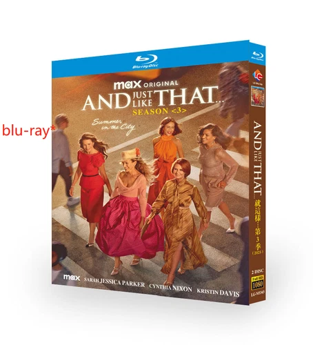And Just Like That... Season 3 (2025) 2-Disc 1080P All RegionPlay Seal Box