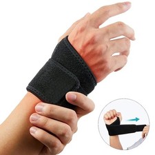 Wrist Hand Brace Support Carpal Tunnel Sprain Arthritis Gym Splint Left / Right
