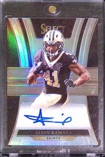 2017 Panini Select #RS-AK Alvin Kamara Rookie Signatures Prizm #/199